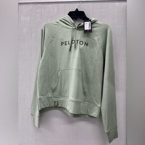 NWT Peloton Dream blend Lightweight Hoodie Womens Mint Green SZ M Women Cycling